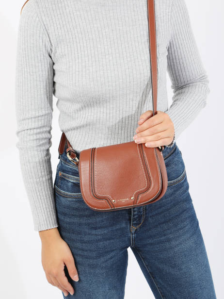 Sac Bandoulière Ella Cuir Le tanneur Marron ella TNGI1200 vue secondaire 1