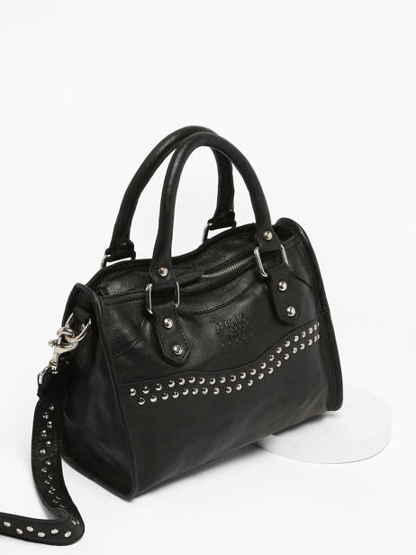 Sac Bandoulière Basilic pepper Noir glam BGLA72 vue secondaire 3
