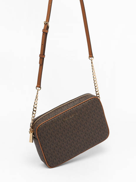 Sac Bandoulière Jet Set Michael kors Marron jet set F1GJ6C7B vue secondaire 2