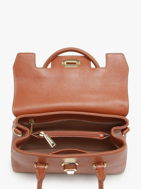 Sac Bandoulière Milano Cosmos Cuir Lancaster Marron milano cosmos 77 vue secondaire 3