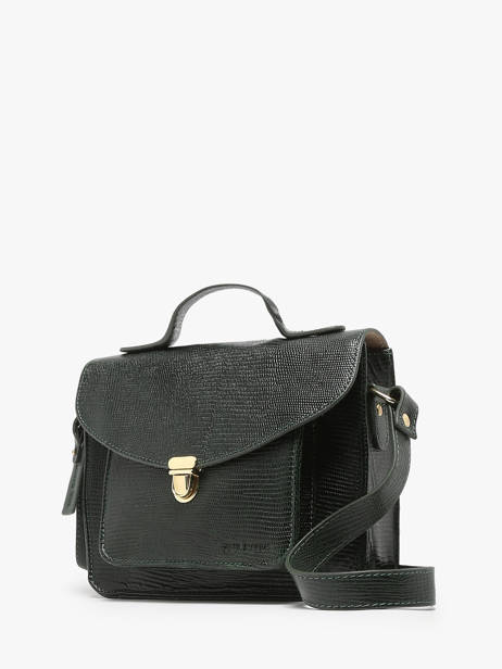 Sac Bandoulière La Suite 1960 Cuir Paul marius Vert la suite 1960 GEORG960 vue secondaire 2
