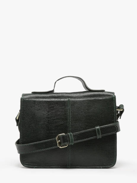 Sac Bandoulière La Suite 1960 Cuir Paul marius Vert la suite 1960 GEORG960 vue secondaire 4