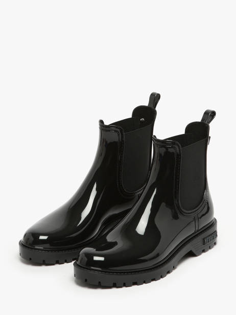 Bottes De Pluie Gaudi Brillo Verbenas Noir women 76002435 vue secondaire 3