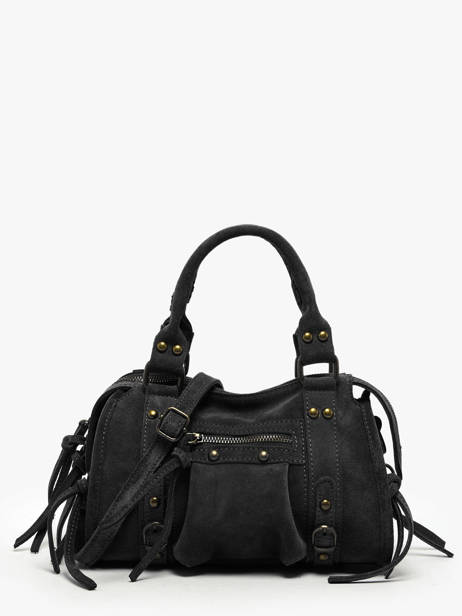 Sac Bandoulière Velvet Milano Noir velvet VE24093