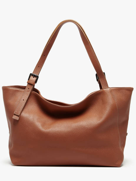 Sac à Main Caviar Cuir Milano Marron caviar CA24066 vue secondaire 4