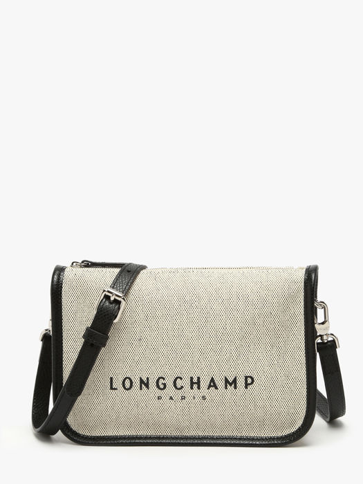 Longchamp Essential toile Sacs porté travers Blanc