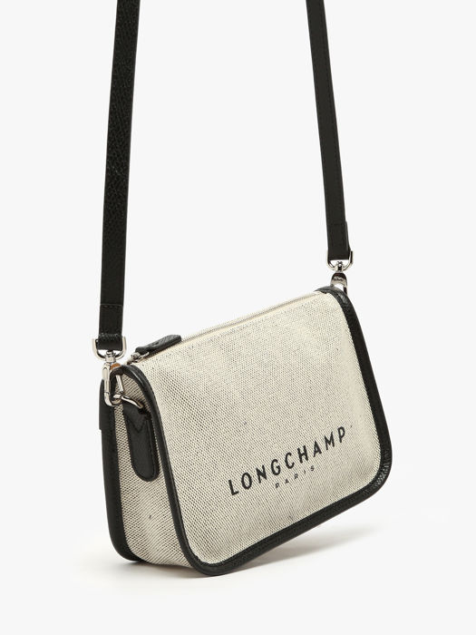 Longchamp Essential toile Sacs porté travers Blanc
