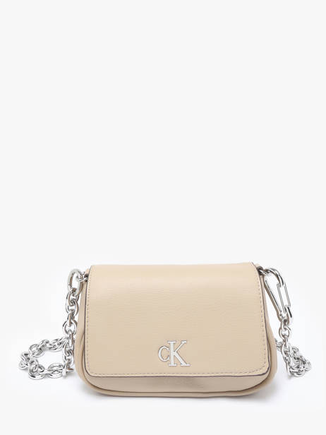 Sac Bandoulière Minimal Mono Polyester Calvin klein jeans Marron minimal mono K613049