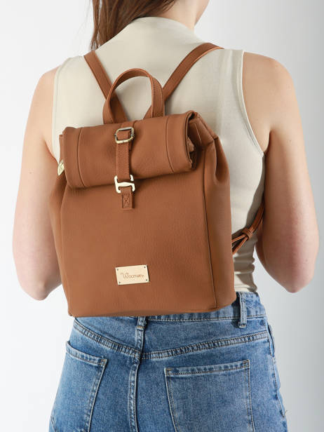 Sac à Dos Muscari Woomen Marron muscari WMUS25 vue secondaire 1