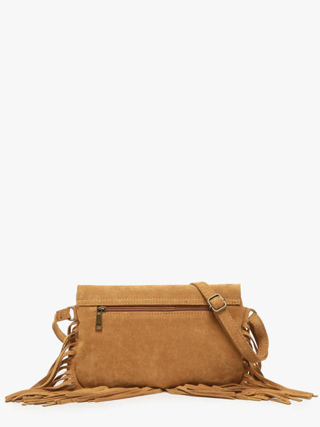 Sac Bandoulière Velvet Cuir Milano Marron velvet VE241115 vue secondaire 4