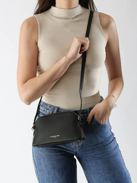 Sac Bandoulière Sierra Jia Cuir Lancaster Noir sierra jia 5 vue secondaire 1