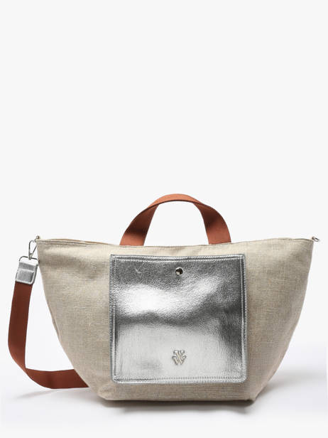 Sac Porté Main Estival Polyester Vanessa wu Argent estival MA0099