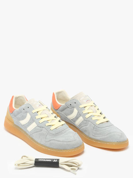 Sneakers Goal En Cuir Coolway Gris men 8603602 vue secondaire 2