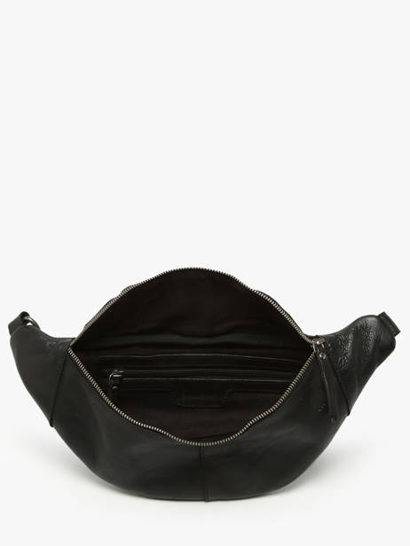 Sac Banane Heritage Cuir Biba Noir heritage HAK5L vue secondaire 3