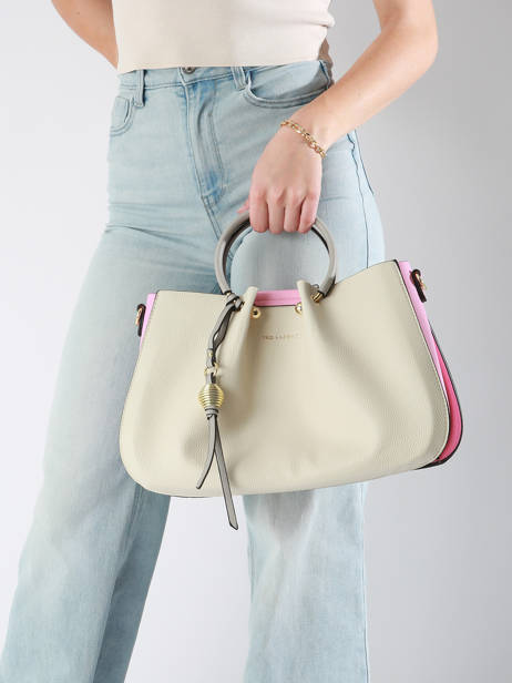 Cabas Gretel Ted lapidus Beige gretel TLAU8924 vue secondaire 1