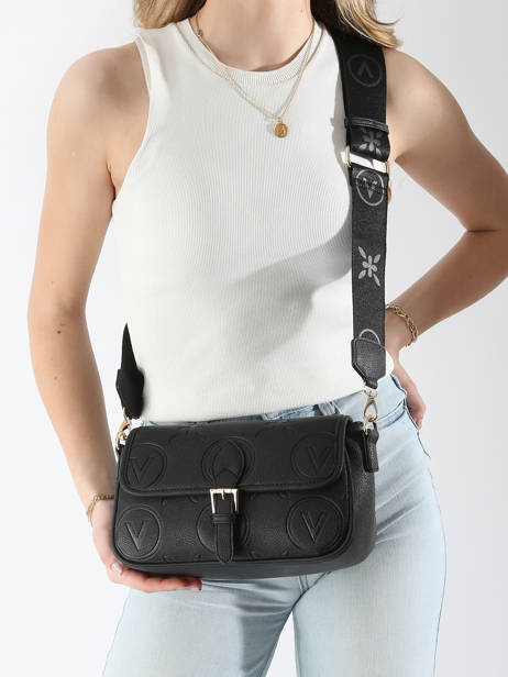 Sac Bandoulière Samba Re Valentino Noir samba re VBS8ZG09 vue secondaire 1