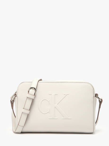 Sac Bandoulière Sculpted Calvin klein jeans Beige sculpted 4K3036G