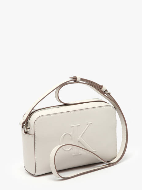 Sac Bandoulière Sculpted Calvin klein jeans Beige sculpted 4K3036G vue secondaire 2