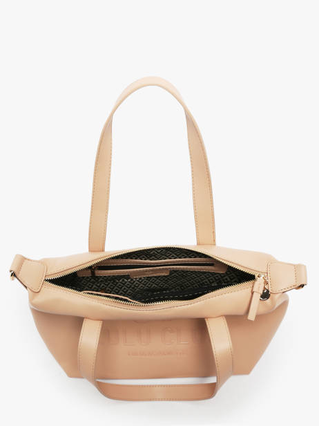 Sac Porté épaule Logo Lulu castagnette Orange logo YVRAC vue secondaire 3