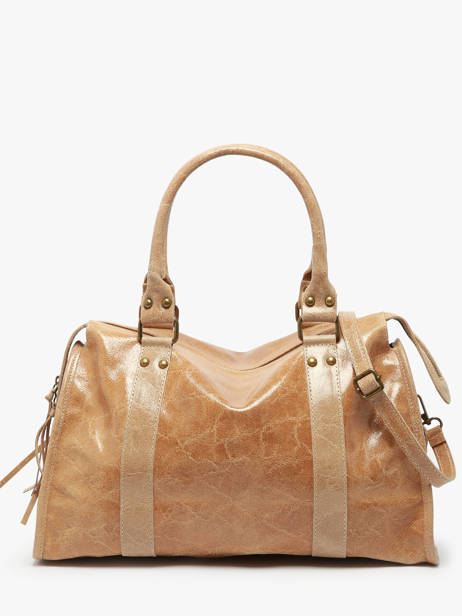Sac Porté épaule Elefante Cuir Milano Beige elefante EF24095 vue secondaire 4