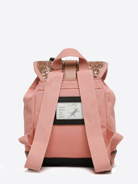 Sac à Dos 1 Compartiment Vintage Fantasy Cameleon Rose vintage fantasy SD25 vue secondaire 5