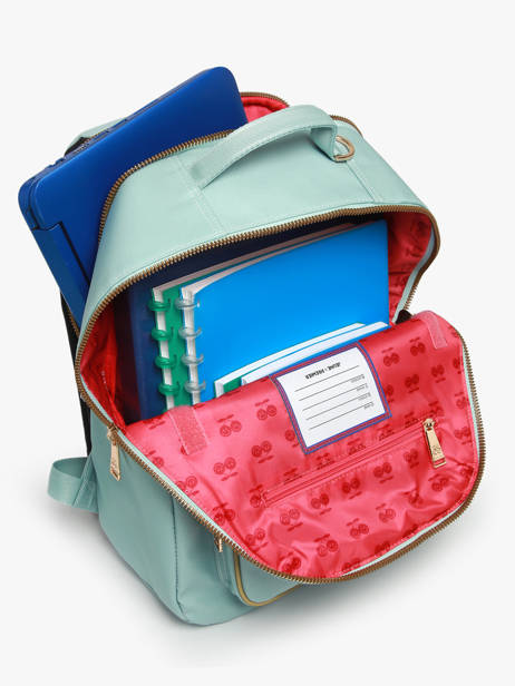 Sac à Dos 1 Compartiment Jeune premier Bleu daydream girls G vue secondaire 3