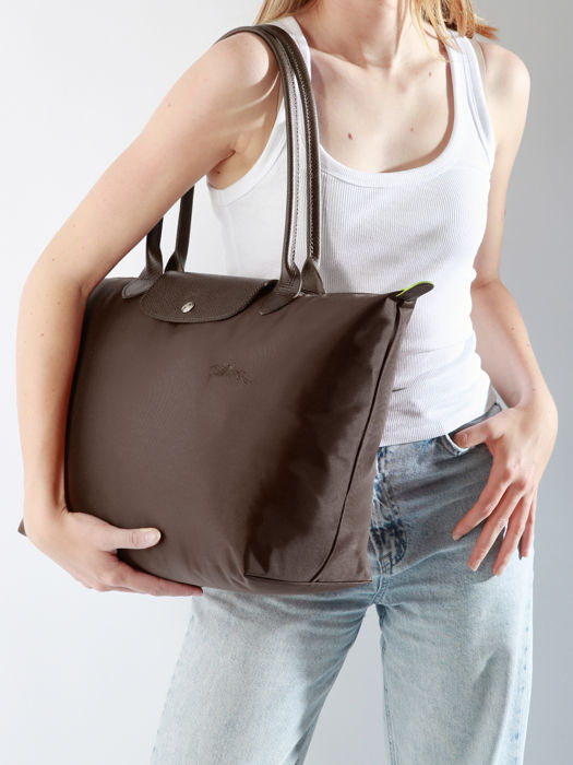 Longchamp Le pliage green Hobo bag Brown