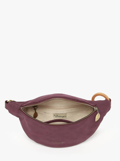 Sac Banane Heliconia Woomen Violet heliconia WHEL04 vue secondaire 3