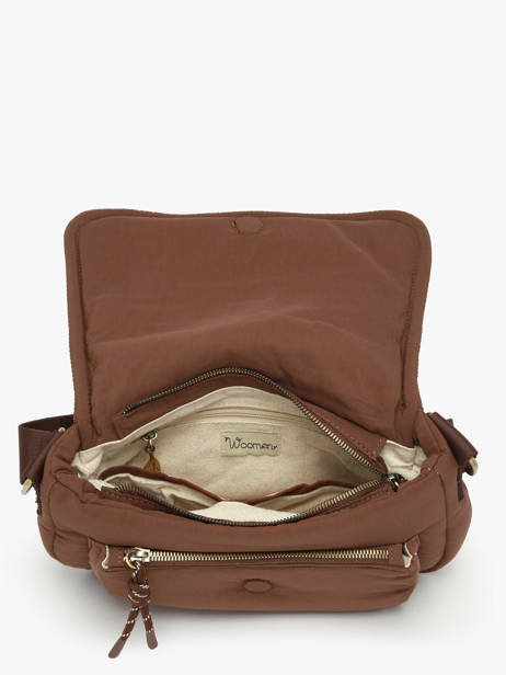 Sac Bandoulière M Primevere Woomen Marron primevere WPRI08 vue secondaire 3