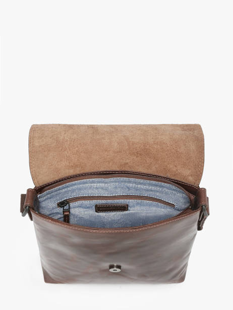 Sac Bandoulière Maverick Marron the original MAVTO809 vue secondaire 3