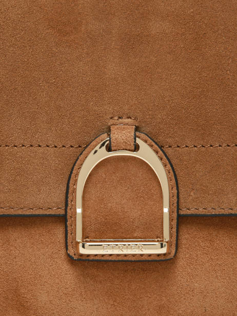 Sac Bandoulière Altesse Suede Etrier Marron altesse suede EASU048S vue secondaire 4