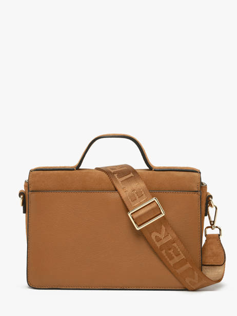 Sac Bandoulière Altesse Suede Etrier Marron altesse suede EASU048M vue secondaire 3