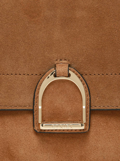 Sac Bandoulière Altesse Suede Etrier Marron altesse suede EASU048M vue secondaire 4