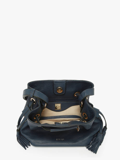 Sac Bourse S Tradition Cuir Etrier Bleu tradition ETRA004S vue secondaire 2