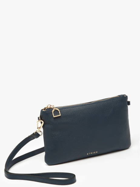 Sac Bandoulière Tradition Cuir Etrier Bleu tradition ETRA0141 vue secondaire 1