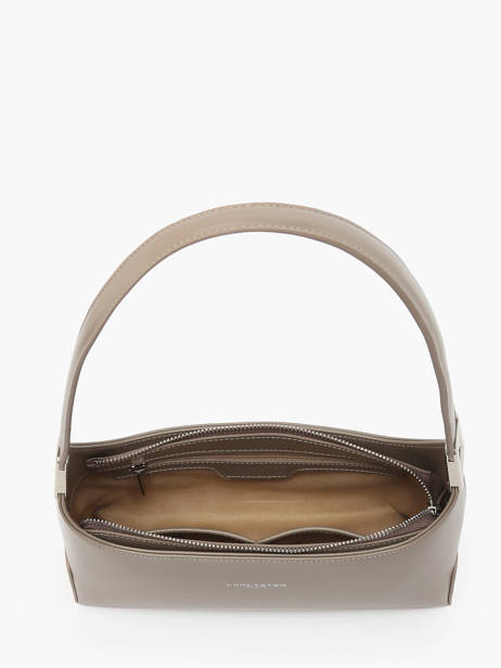 Sac Baguette Suave Cuir Lancaster Gris suave ace 20 vue secondaire 3