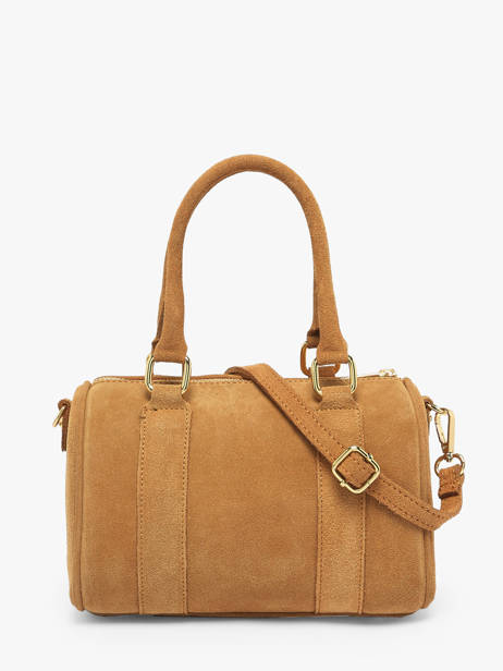 Sac à Main Velvet Cuir Milano Marron velvet VE25066 vue secondaire 4