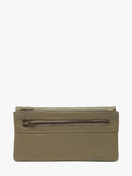 Portefeuille Cow Cuir Basilic pepper Vert cow BCOW96 vue secondaire 3