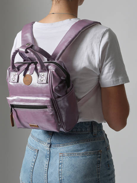 Sac à Dos 1 Compartiment Cabaia Violet adventurer XS vue secondaire 1