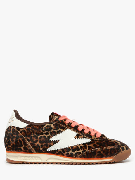 Sneakers Joyce En Cuir Semerdjian Marron women JOYCE