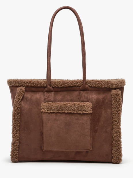 Sac Porté épaule A4 Sheep David jones Marron sheep CM7876