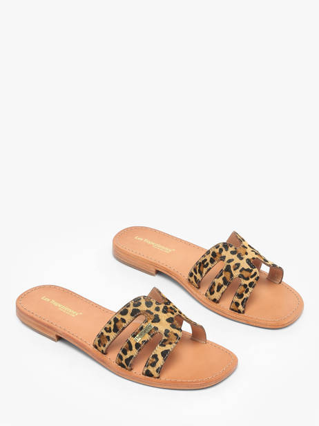 Mules Hadamia En Cuir Les tropeziennes Beige accessoires HADAMIA vue secondaire 1