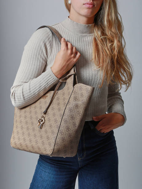 Sac Porté épaule Calista Guess Beige calista SG733422 vue secondaire 1