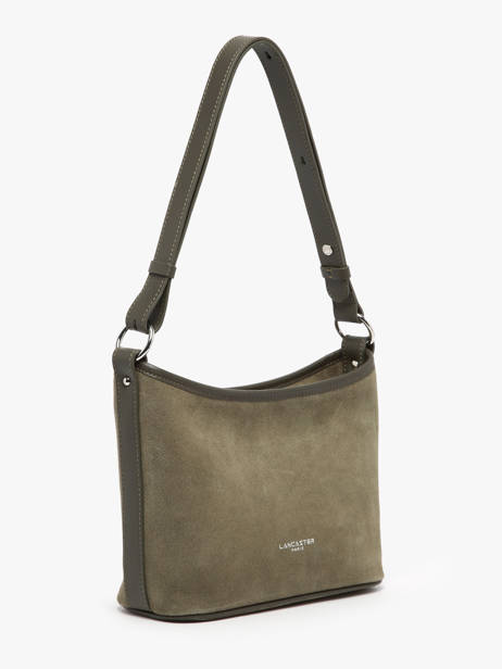 Sac Bandoulière Suede Cuir Lancaster Vert suede 80 vue secondaire 2