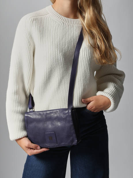 Sac Bandoulière Heritage Cuir Biba Rouge heritage BT33 vue secondaire 1