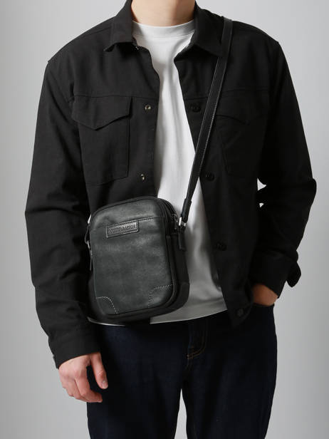 Sac Bandoulière Joseph Cuir Arthur & aston Noir marco 8 vue secondaire 1