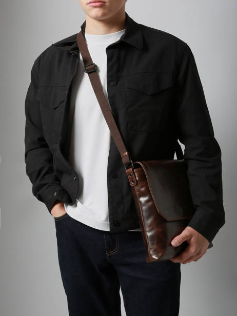 Sac Bandoulière Maverick Marron the original MAVTO809 vue secondaire 1