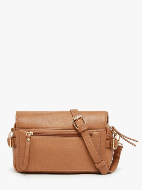 Sac Bandoulière Zip Lulu castagnette Marron zip YRONDE vue secondaire 4