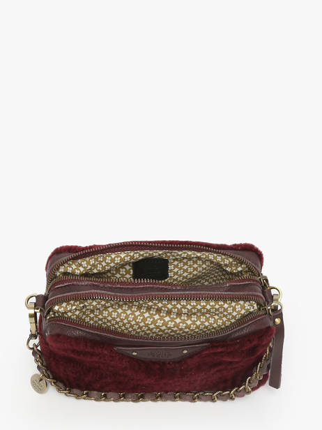 Sac Bandoulière Vintage Cuir Mila louise Rouge vintage 2367XFUC vue secondaire 2