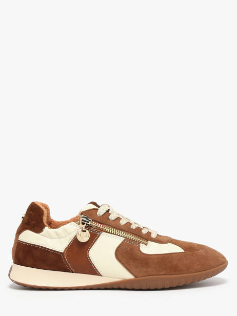 Sneakers En Cuir Mam'zelle Marron women CSGLO31